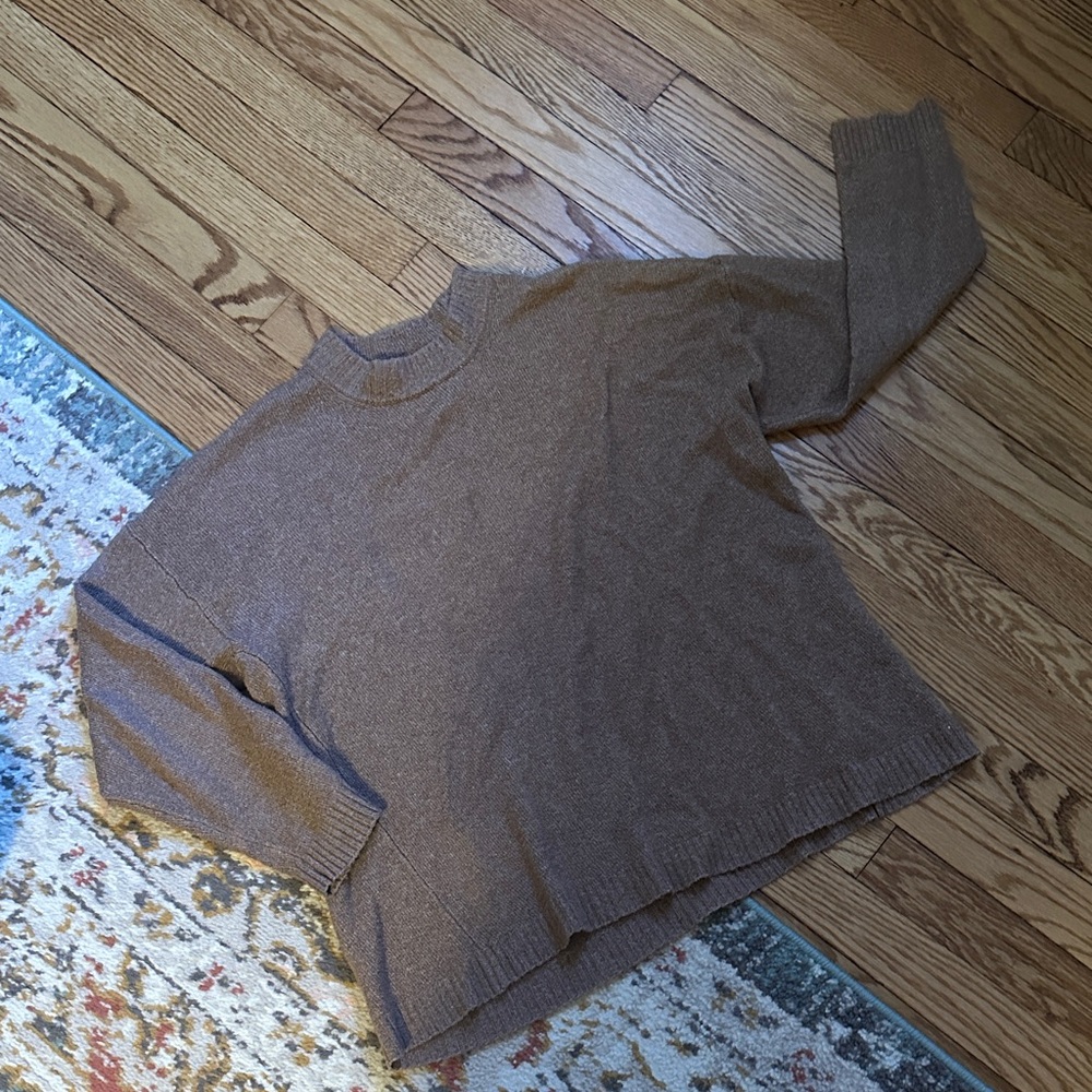 AE Cozy Brown Sweater